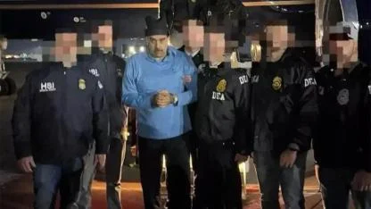 Maduro, ABD'de Gözaltında