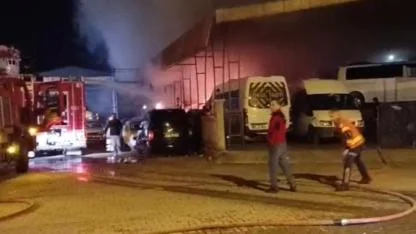 Ortaca Sanayi Sitesi’nde Alevler Yükseldi