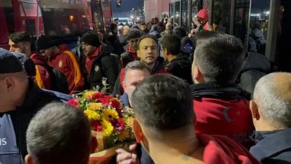 Galatasaray'a Muğla'da Coşkulu Karşılama