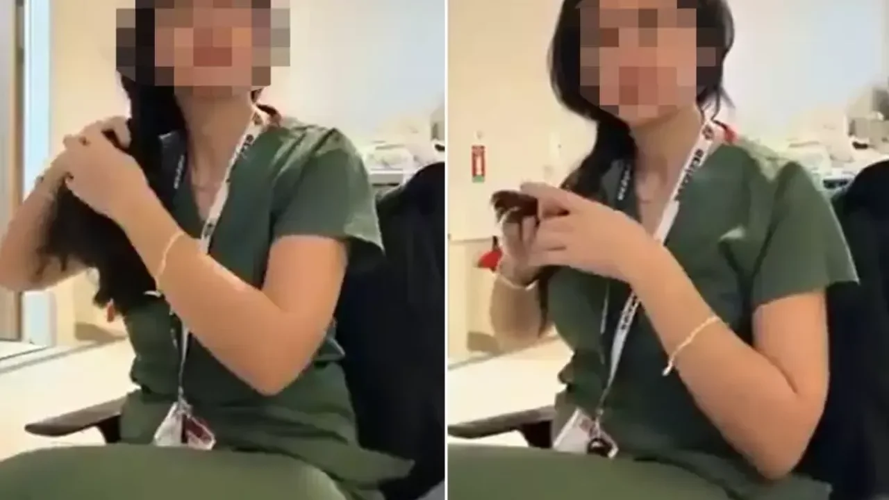 "Saç örme" akımına destek veren hemşire gözaltına alındı