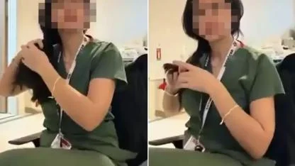 "Saç örme" akımına destek veren hemşire gözaltına alındı