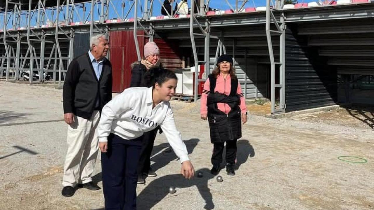 Ula’da sporun birleştirici gücü kuşaklar Bocce sahasında buluştu