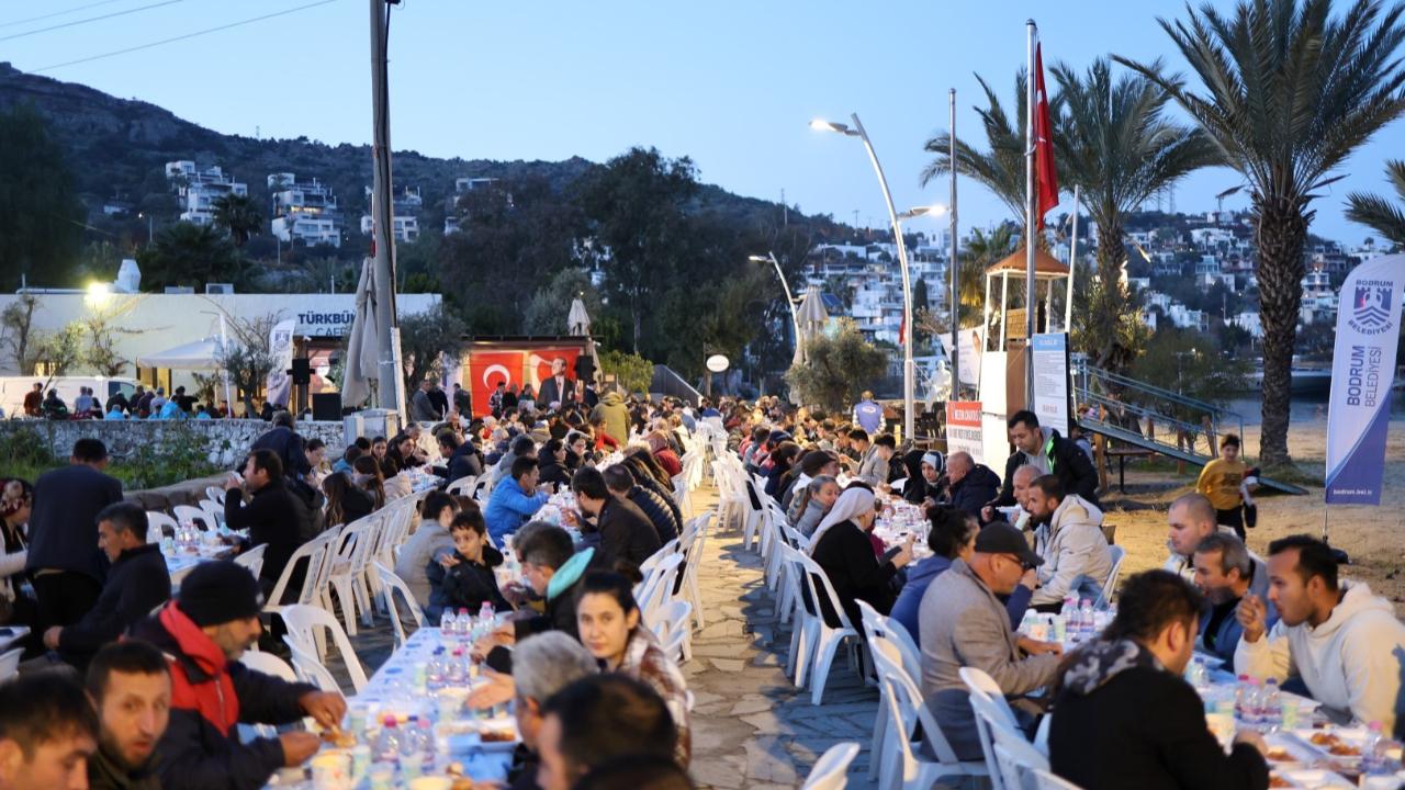 Bodrum Belediyesi'nin iftar programları başlıyor