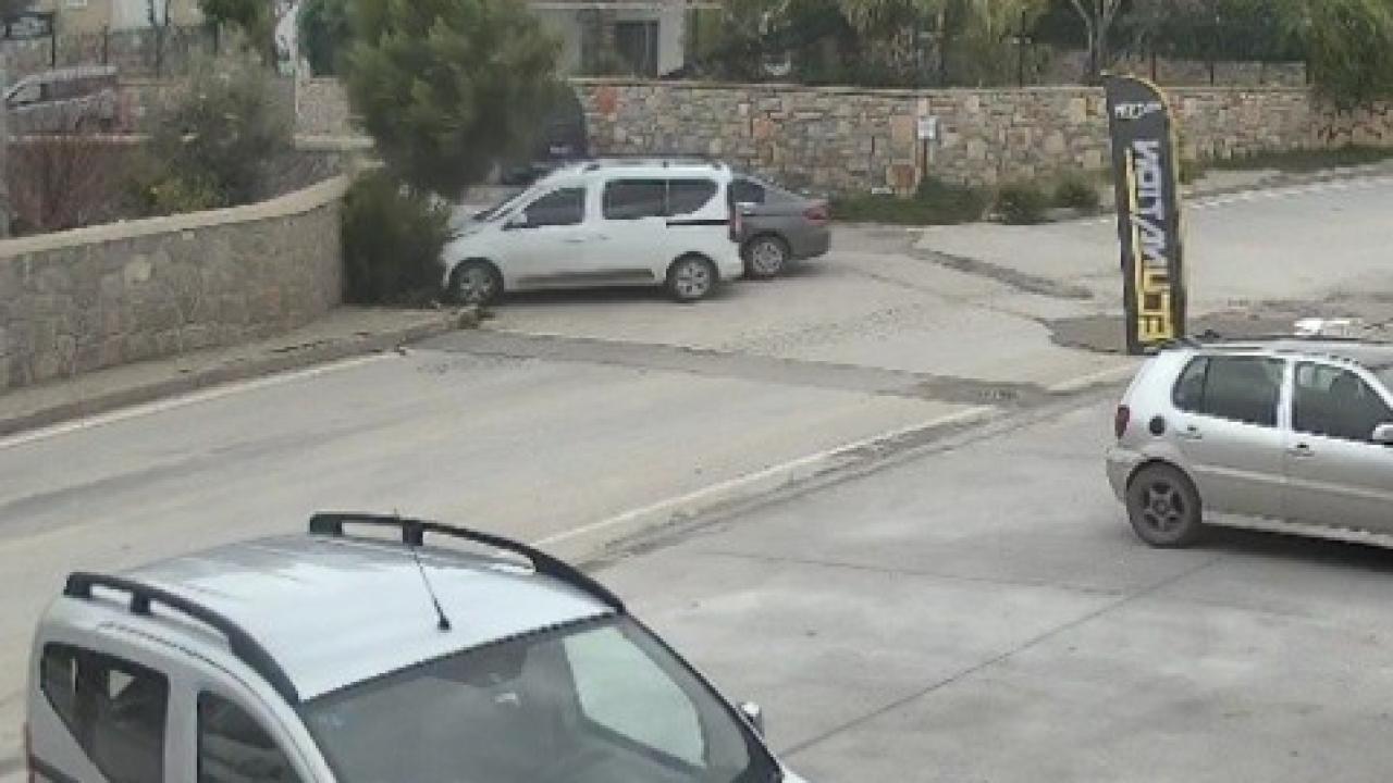 Bodrum'da kazaya karışan sürücünün ehliyetine el konuldu