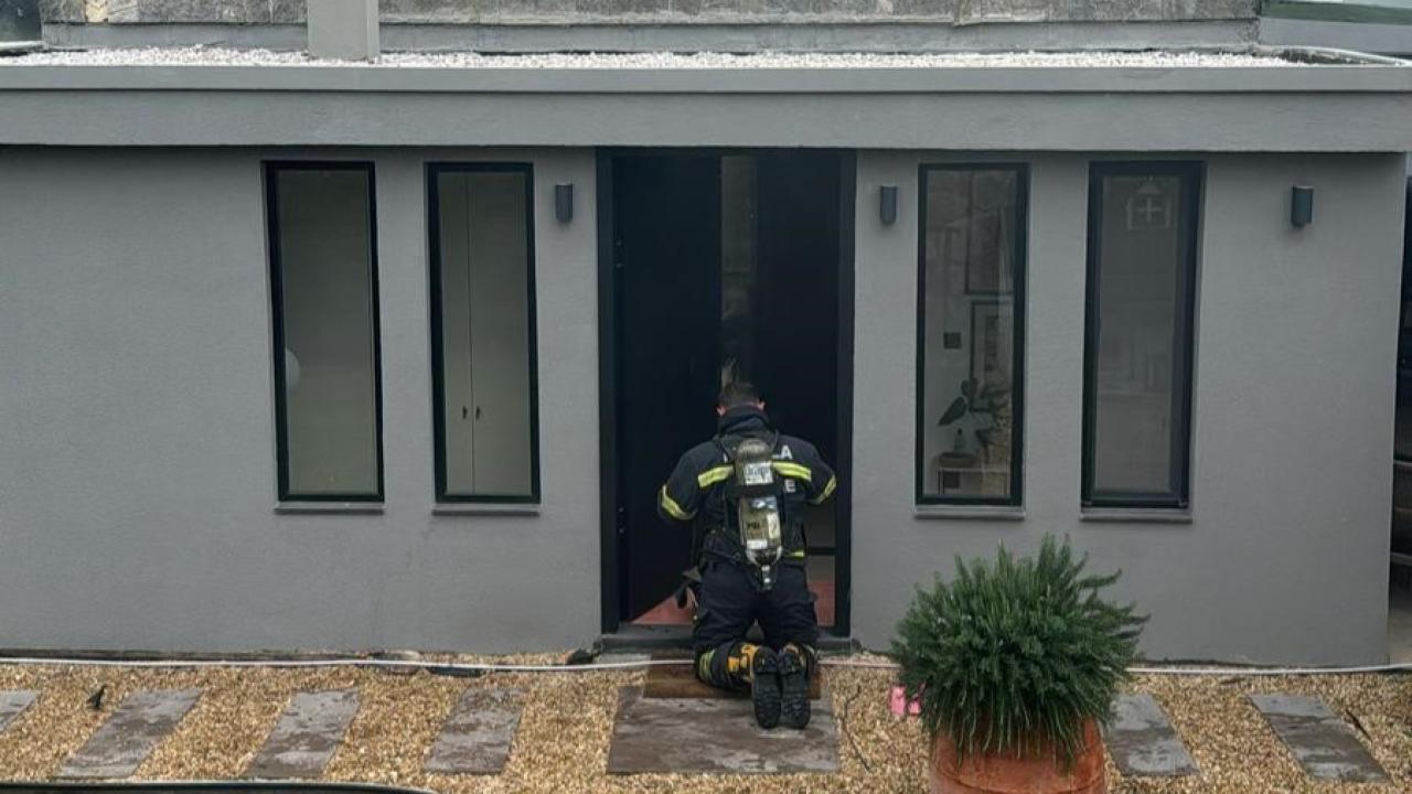 Bodrum’da villada yangın çıktı