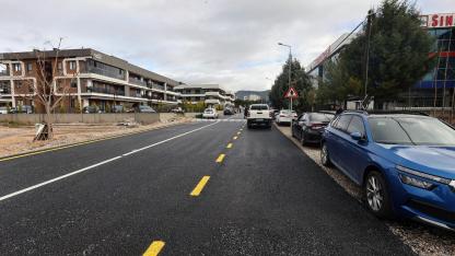 Büyükşehir Kolejler Bölgesi’nde yol yapım çalışmalarını tamamladı
