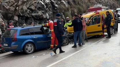 Fethiye’de trafik kazası: 1 ölü 6 yaralı