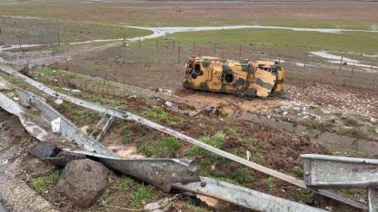Gaziantep - TAG Otoyolu'nda askeri araç devrildi: 10 yaralı