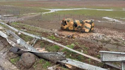 Gaziantep - TAG Otoyolu'nda askeri araç devrildi: 10 yaralı