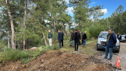 Gökbel yolu geçici olarak ulaşıma kapatıldı