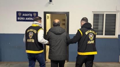 Hapis cezası aranan şahıs Marmaris’te yakalandı