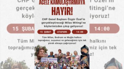 İkizköy Direnişçilerinden Milas’ta Miting Çağrısı: “Acele Kamulaştırmaya Hayır”