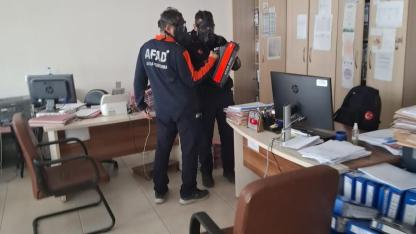 Kimyasal maddeden etkilen 4 personel taburcu edildi