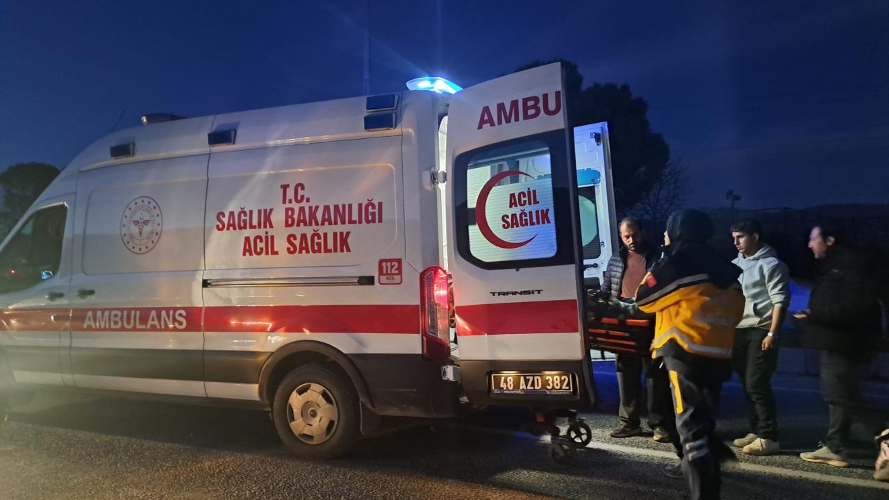 Menteşe’de motosiklet kazası: 2 yaralı