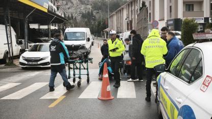 Menteşe’de trafik kazası:1 yaralı