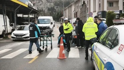 Menteşe’de trafik kazası:1 yaralı