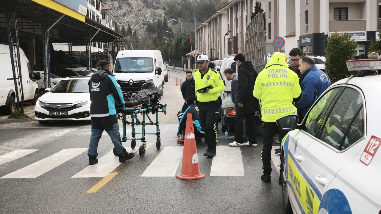 Menteşe’de trafik kazası:1 yaralı