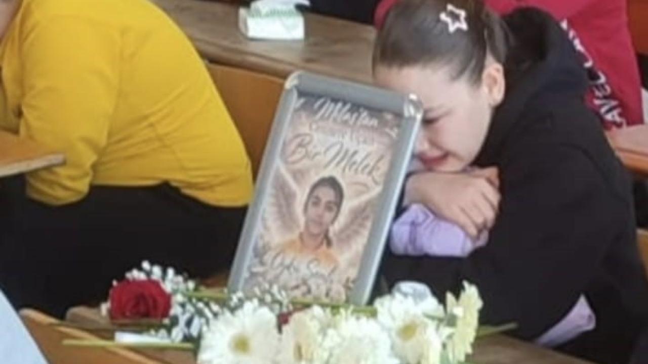 Minik Öykü’nün sınıfında hüzün ve gözyaşı hakim