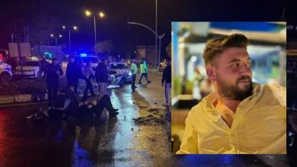 Motosiklet sürücüsü kurtarılamadı