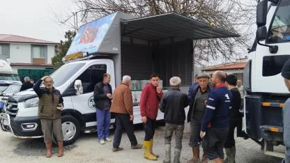 SELDEN ETKİLENEN ÜRETİCİLERE DESTEK ELİ UZATILDI