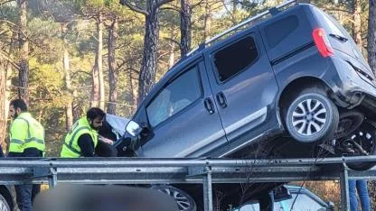 Trafik kazası: 4 yaralı