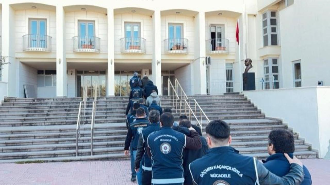 Bodrum'da göçmen kaçakçılığına 9 tutuklama