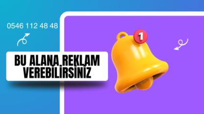 BU ALANA REKLAM VEREBİLİRSİNİZ!