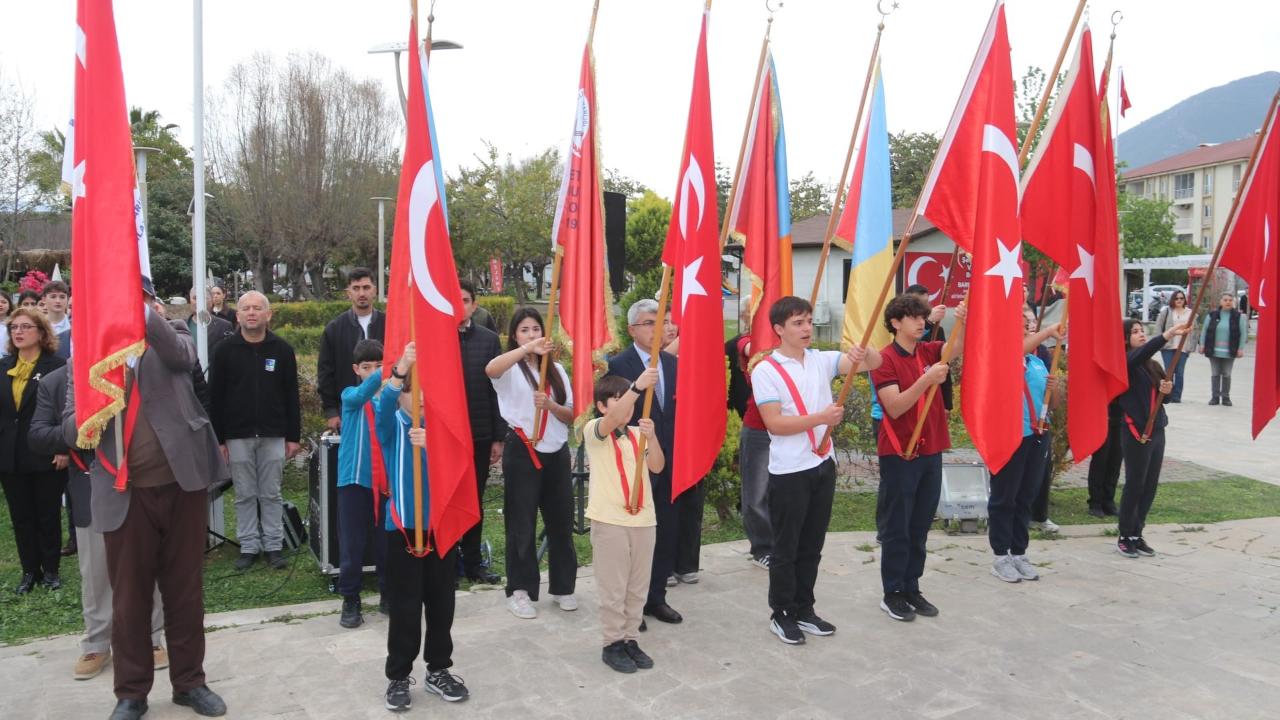 Çanakkale Zaferi'nin 111’inci yılı Fethiye’de gururla kutlandı