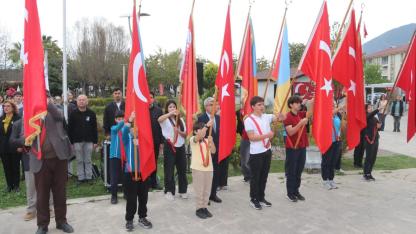 Çanakkale Zaferi'nin 111’inci yılı Fethiye’de gururla kutlandı