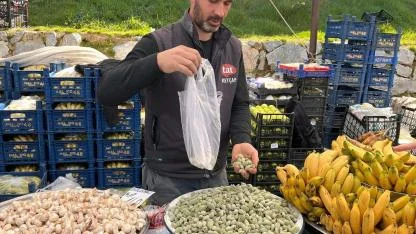 Datça Bademi, pazar tezgahlarında yerini aldı