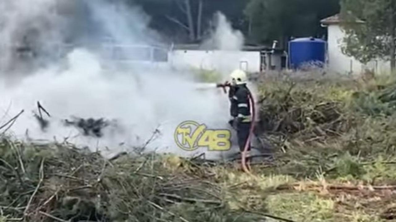 MİLAS MESLEK YÜKSEKOKULU’NDA KORKUTAN YANGIN PANİĞİ