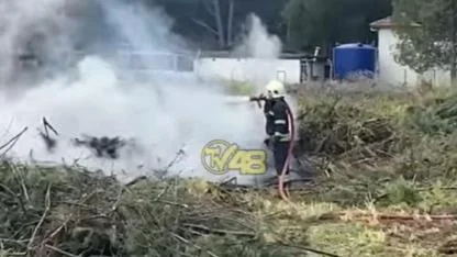 MİLAS MESLEK YÜKSEKOKULU’NDA KORKUTAN YANGIN PANİĞİ