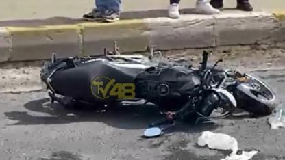MİLAS’TA MOTOSİKLET KAZASI: SÜRÜCÜ HAFİF YARALANDI