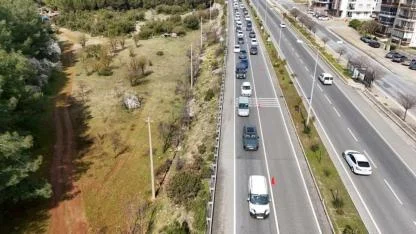 Muğla'da bayram tatilinde 160 binden fazla araç giriş ve çıkışı oldu