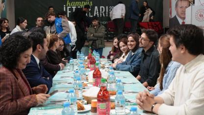 Muğla’da kampüs iftarında gençler buluştu