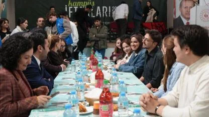 Muğla’da kampüs iftarında gençler buluştu