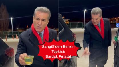 Mustafa Sarıgül’den Benzin Tepkisi: Bardak Fırlattı, Vatandaşa Sordu!