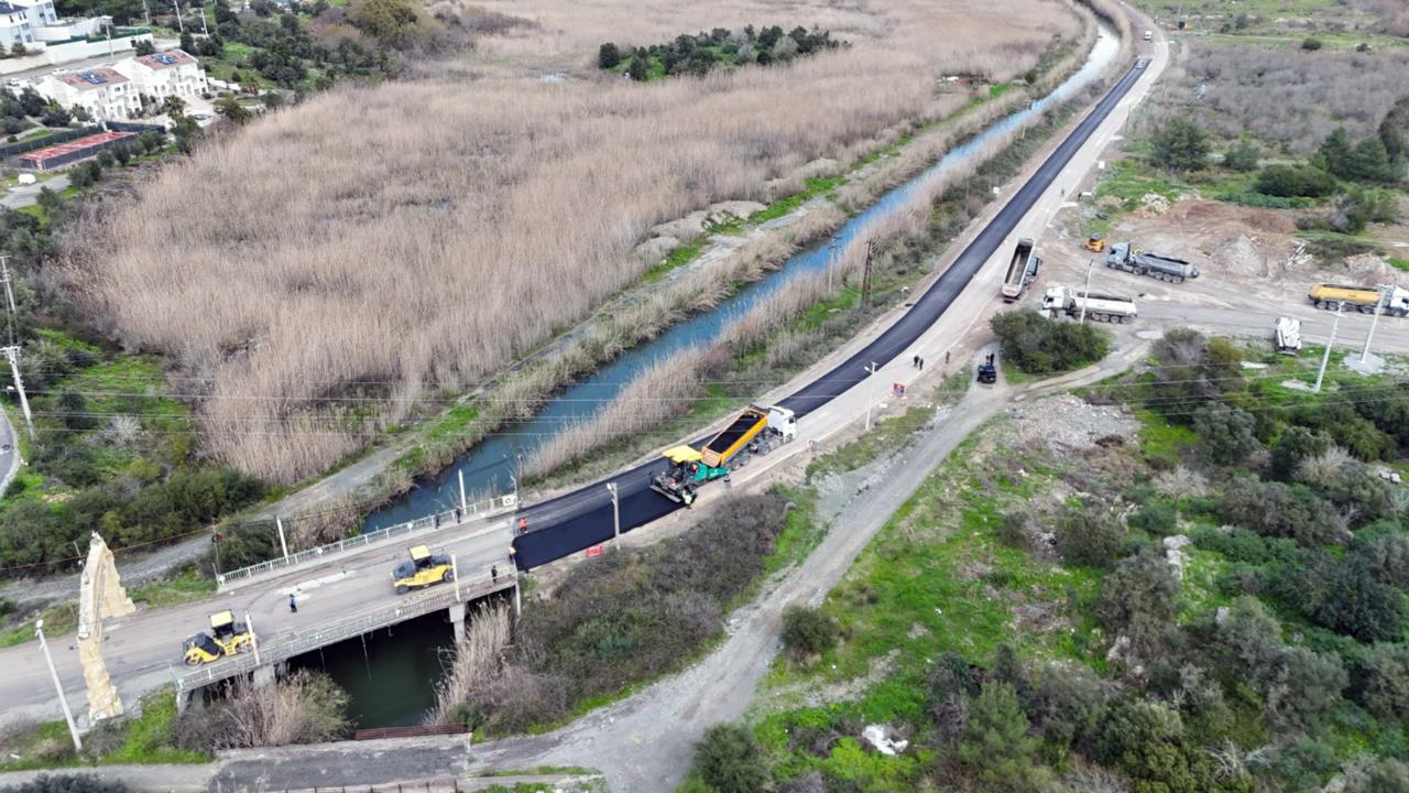 Ortaca-dalaman-köyceğiz yolunda çalışmalar başladı