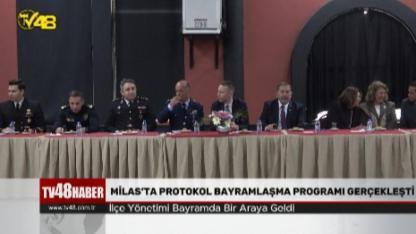 Milas’ta Protokol Bayramlaşma Programı Gerçekleşti