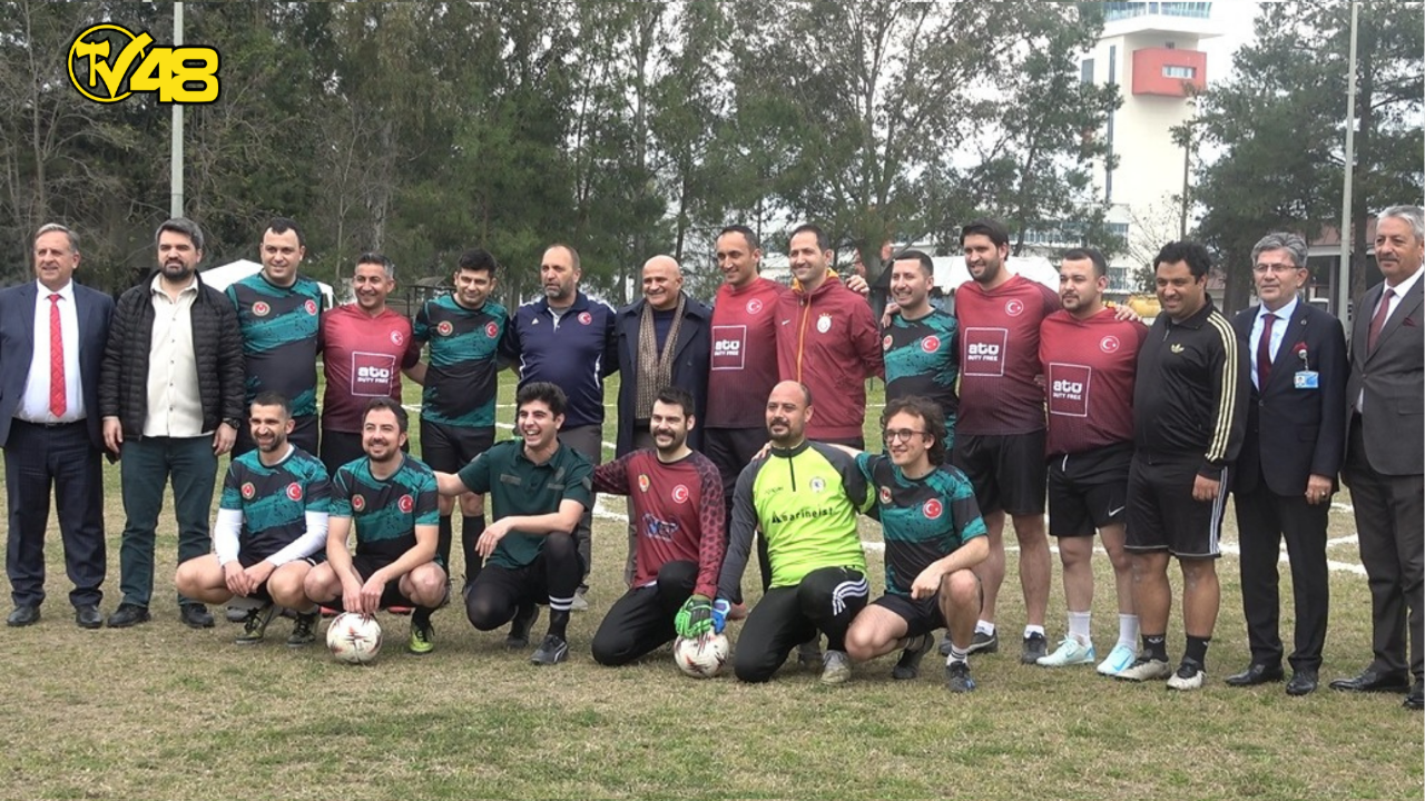 Milas-Bodrum Havalimanı Çalışanları Sahada Buluştu