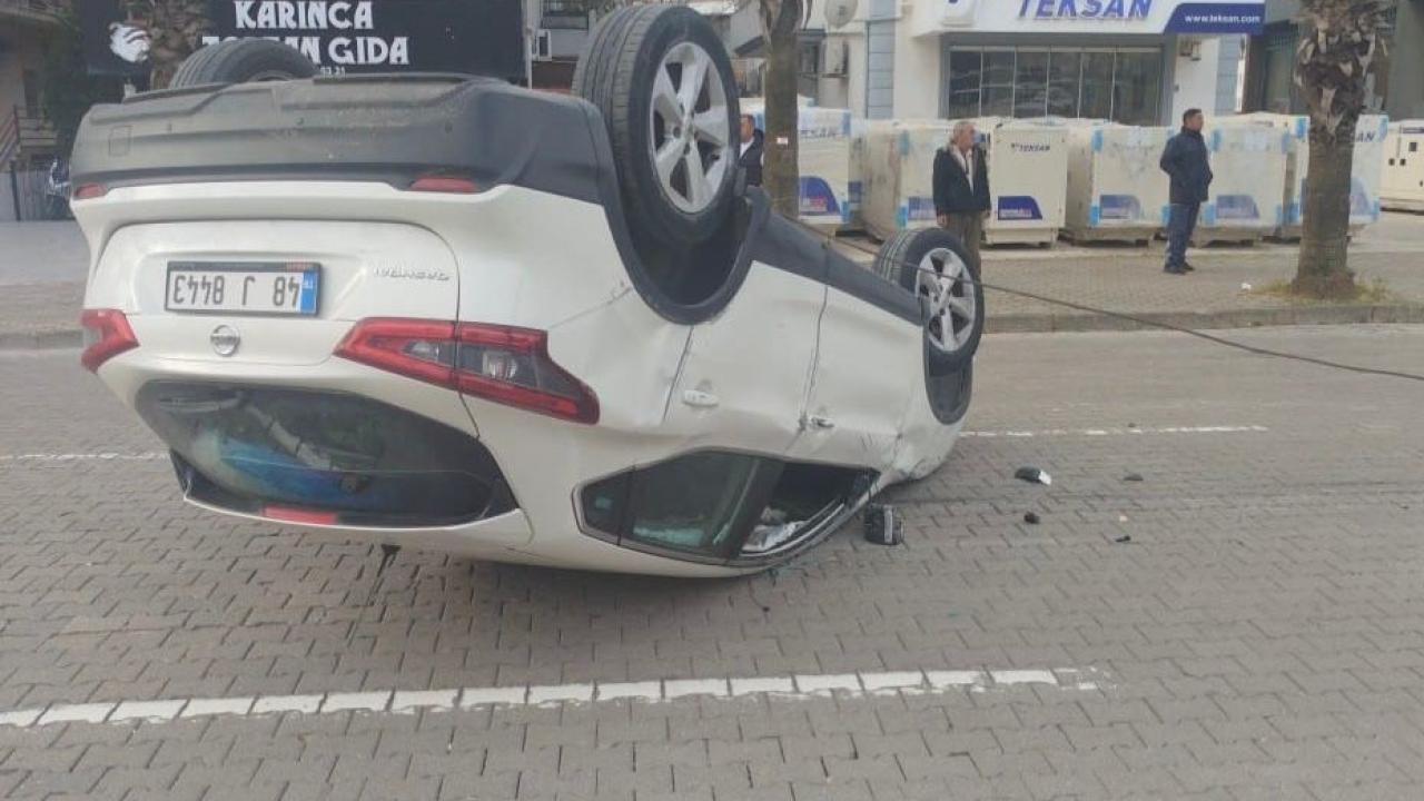 Takla atan otomobil sürücüsünün kanında yüksek alkol çıktı