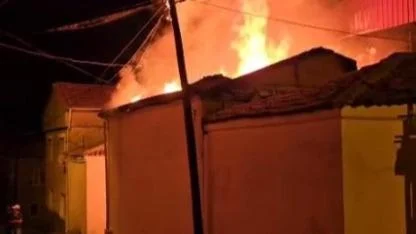 Yatağan'daki yangında yaşlı çift hayatını kaybetti