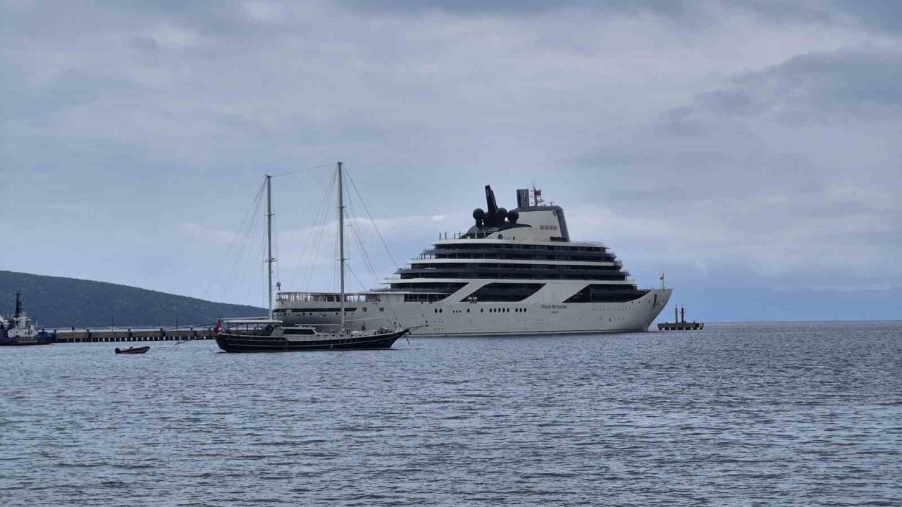 400 milyon avroluk gemi Bodrum’a geldi