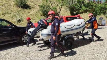 Afşar Barajı patlama senaryosu gerçeğini aratmadı