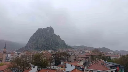 Afyonkarahisar’da yağmur etkili oldu