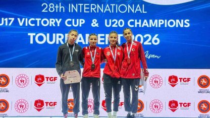 Afyonkarahisarlı sporcular güreş de milli takımı temsil etti