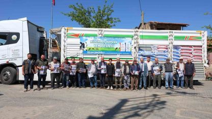 Aydın Büyükşehir’den Germencik’te küçük üreticilere yem desteği