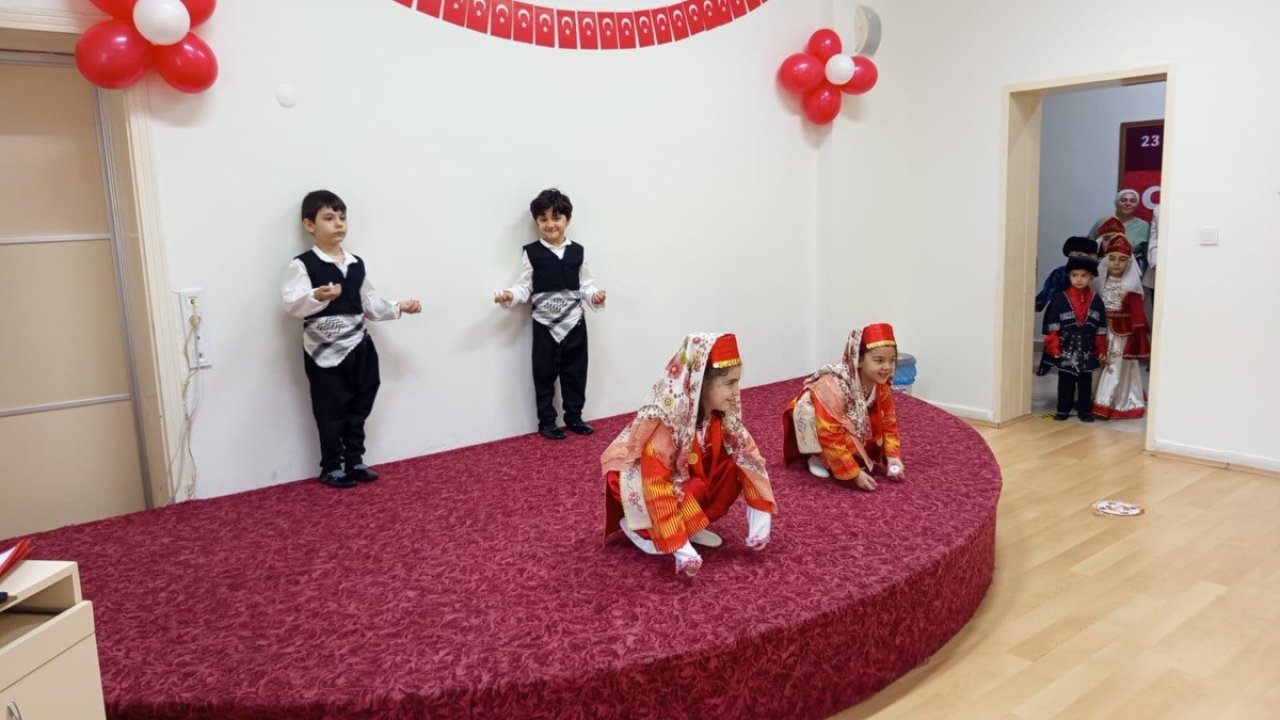 Aydın’da anaokulu öğrencileri hünerlerini sergiledi