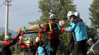 Aydın’da arama kurtarma tatbikatı yapıldı