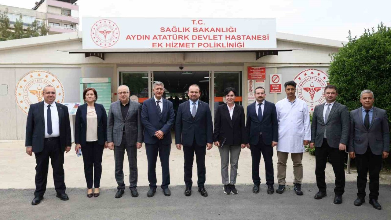 Aydın’da sağlık hizmetlerine yerinde değerlendirildi